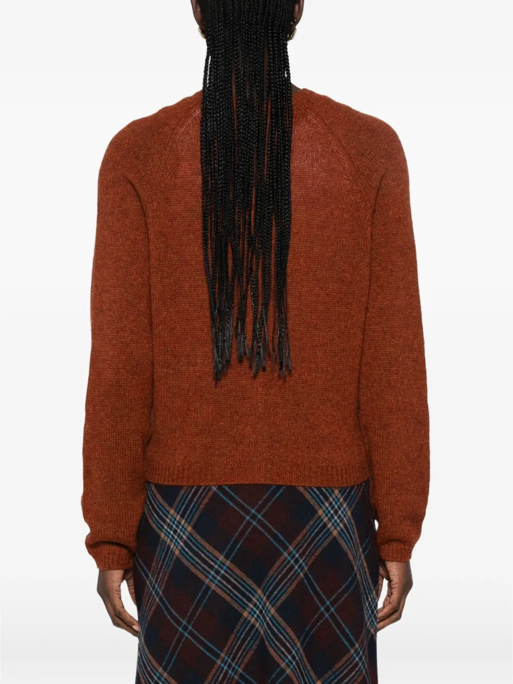 Dôen Peroline Cardigan in Orange, view 4