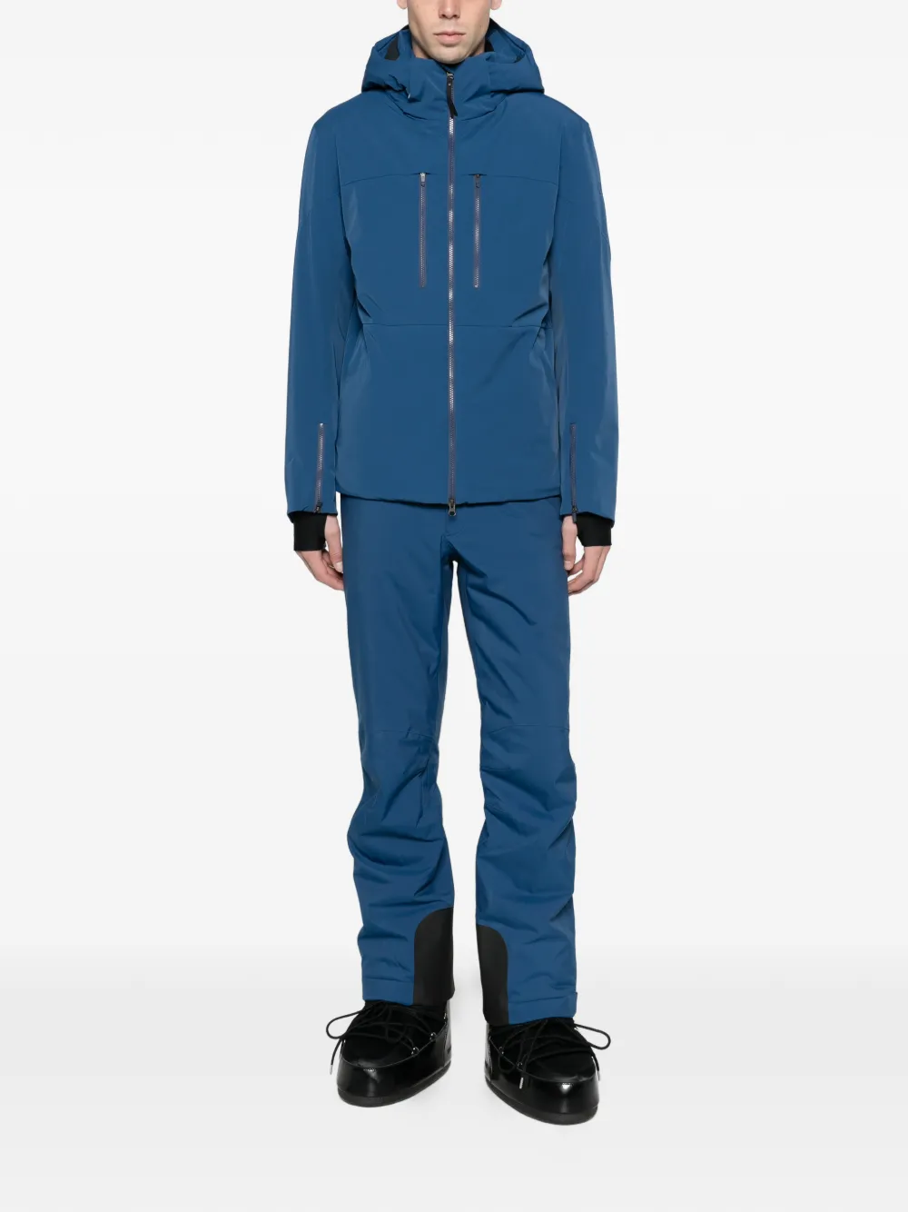 Colmar Attitude ski jacket with seamless balaclava Blauw