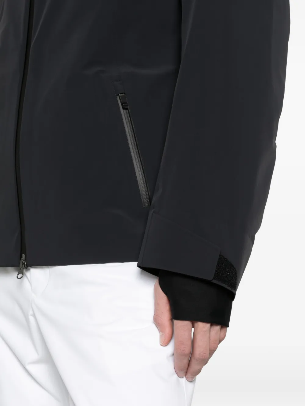 Colmar padded 3L ski shell jacket Zwart