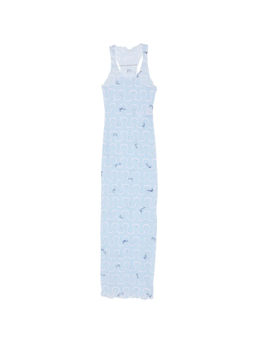 PUCCI graphic-print scoop-neck maxi dress