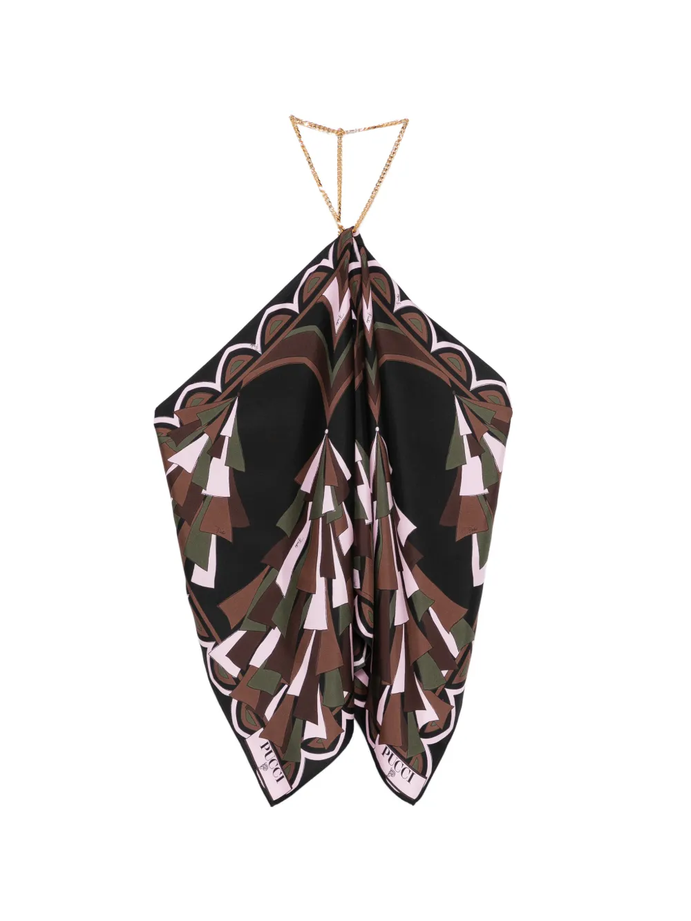PUCCI haut à imprimé Baiadera - Noir PUCCI haut à imprimé Baiadera - Noir