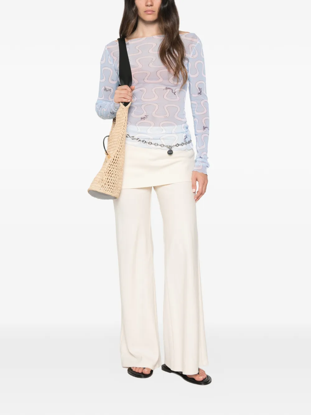 PUCCI Top met print Blauw