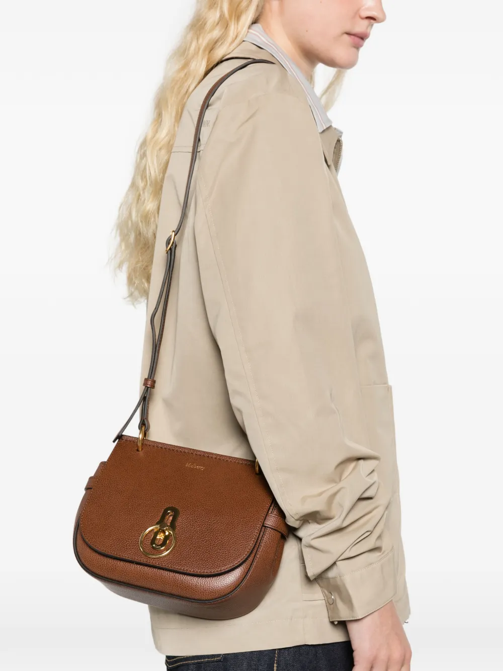 Mulberry small Amberley satchel Bruin
