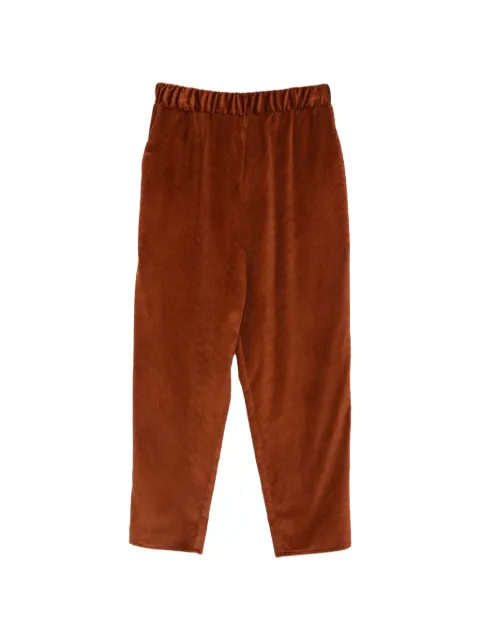Dusan corduroy-effect elasticated-waist trousers