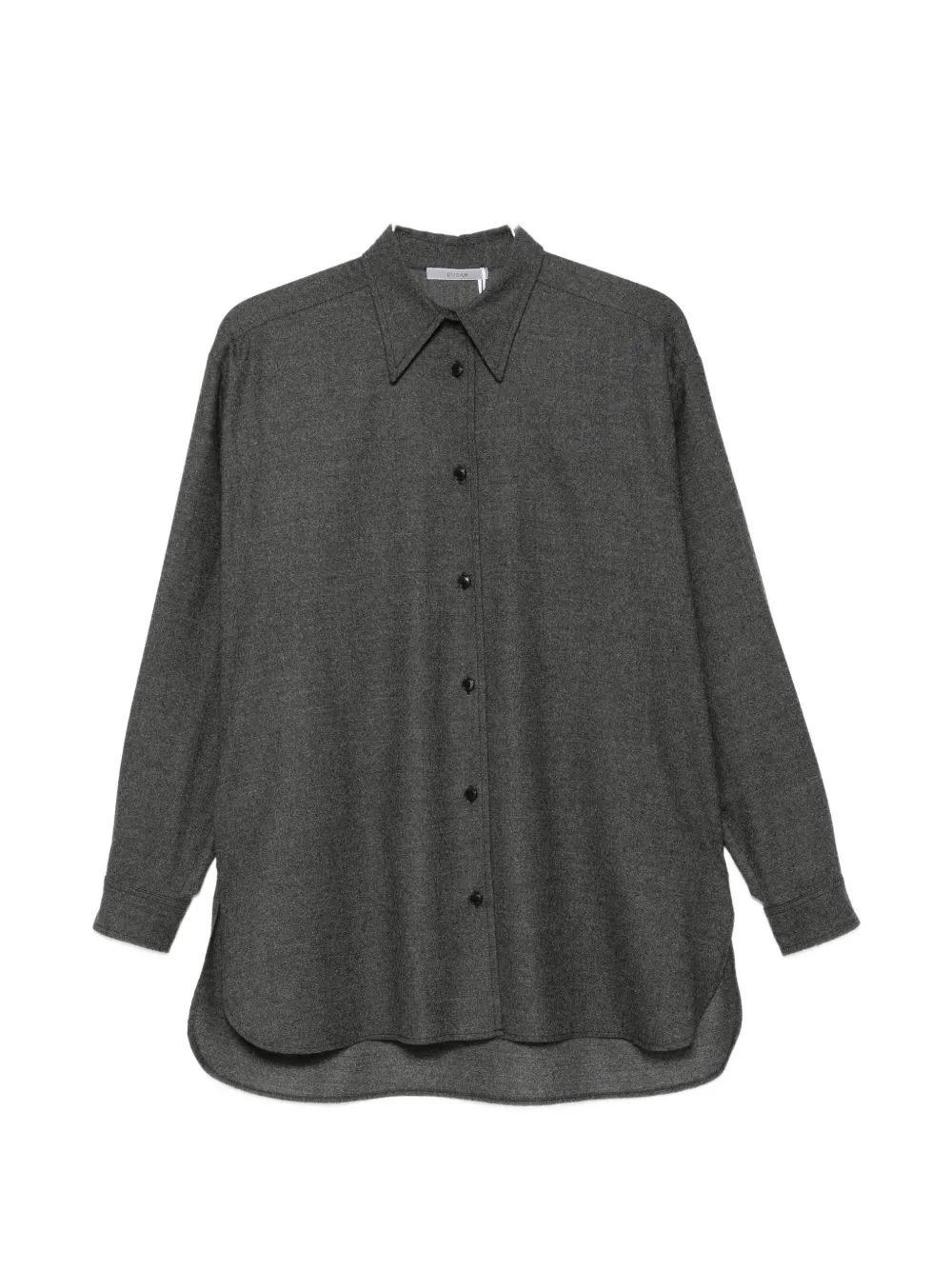 Dusan long-sleeve button-down shirt - Grigio