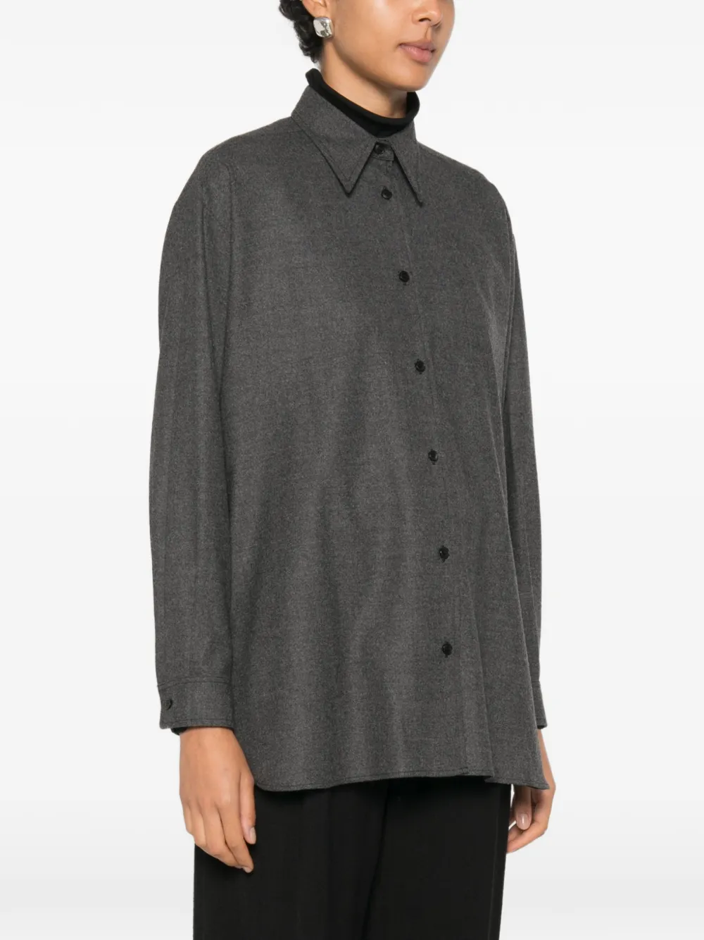 Dusan Button-down blouse Grijs