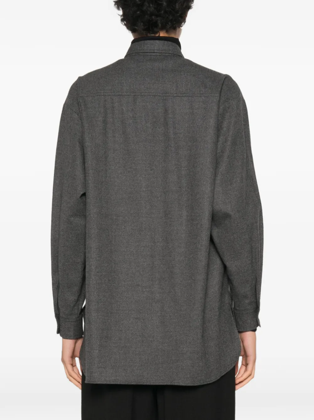 Dusan Button-down blouse Grijs