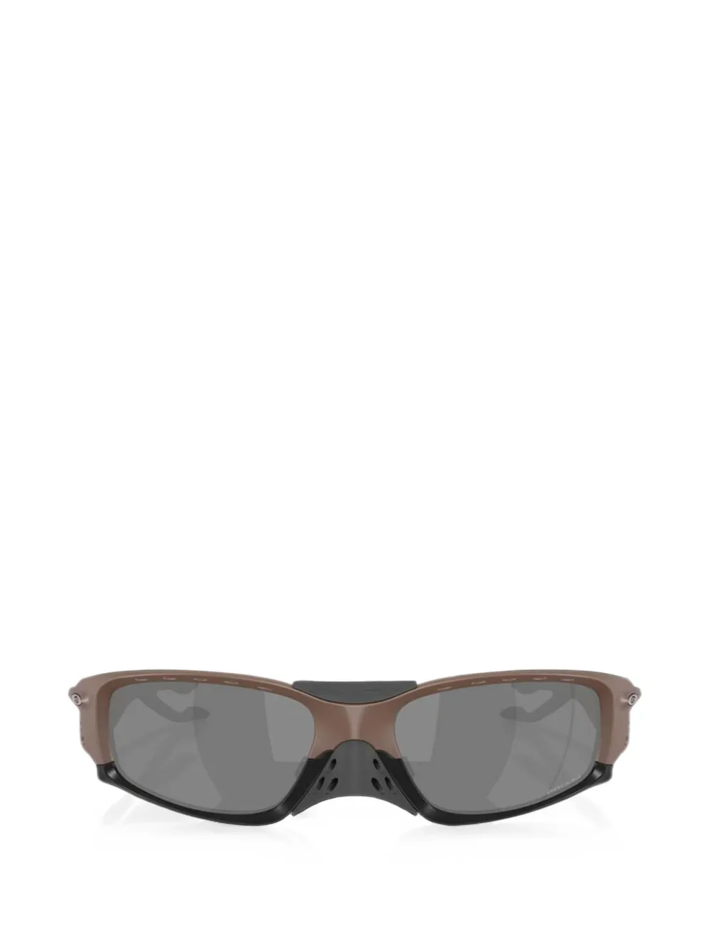 Oakley Plantaris rectangle-frame sunglasses - Marrone
