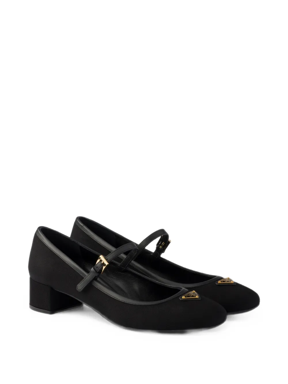 Prada fabric pumps Zwart