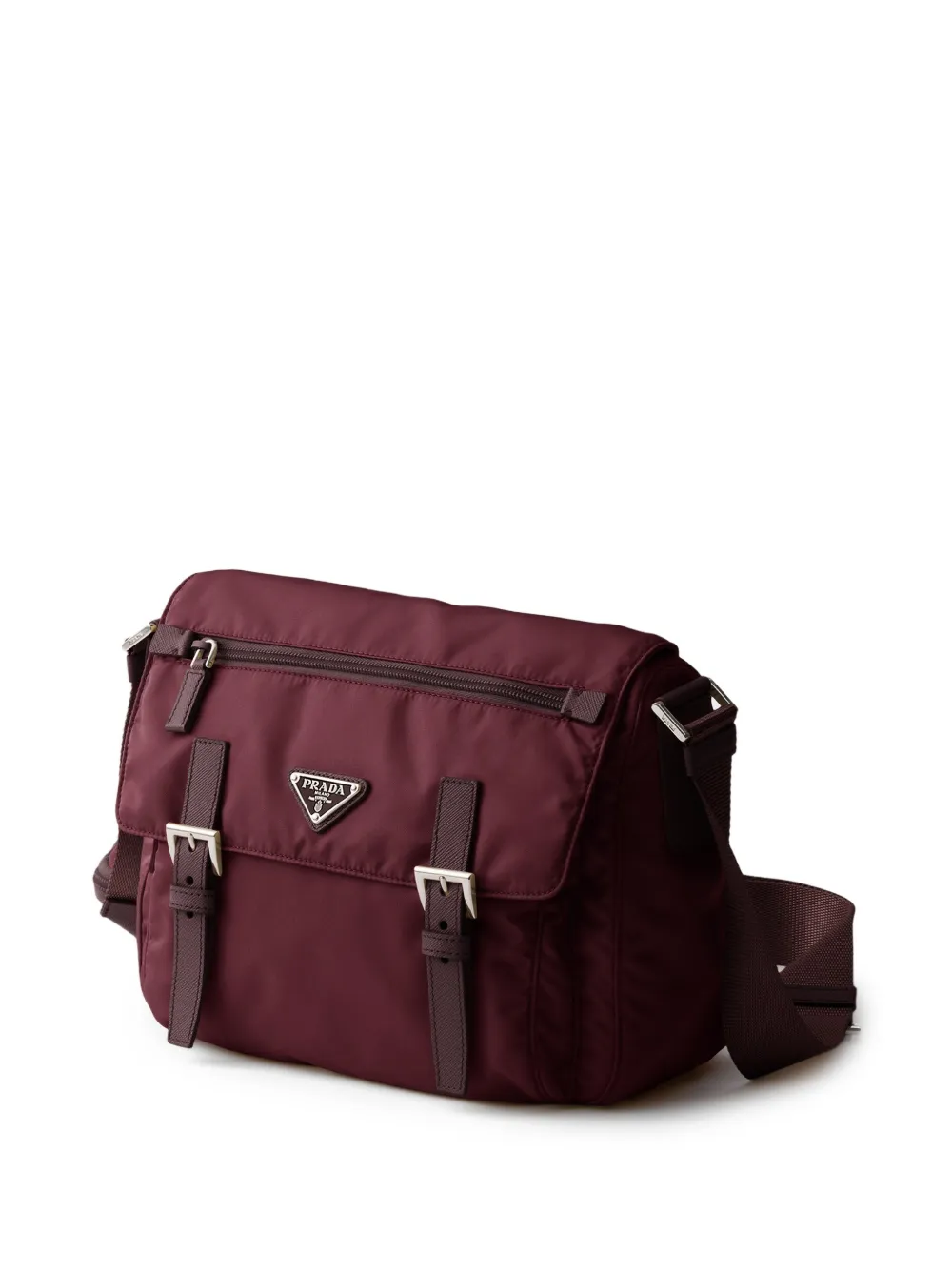 Prada Re-Nylon schoudertas Rood
