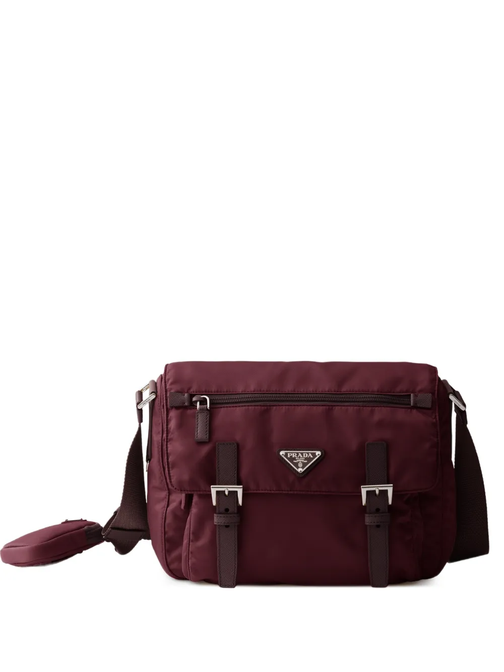 Prada Re-Nylon shoulder bag - Rosso