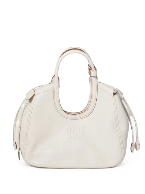 Miu Miu bolso shopper Ivy de piel nappa