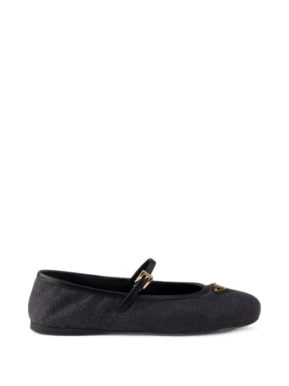 Prada fabric ballerinas - Grigio