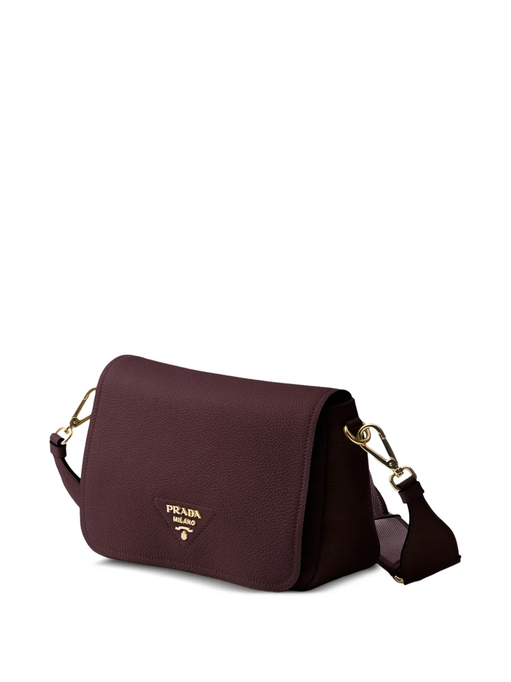 Prada leather shoulder bag Rood