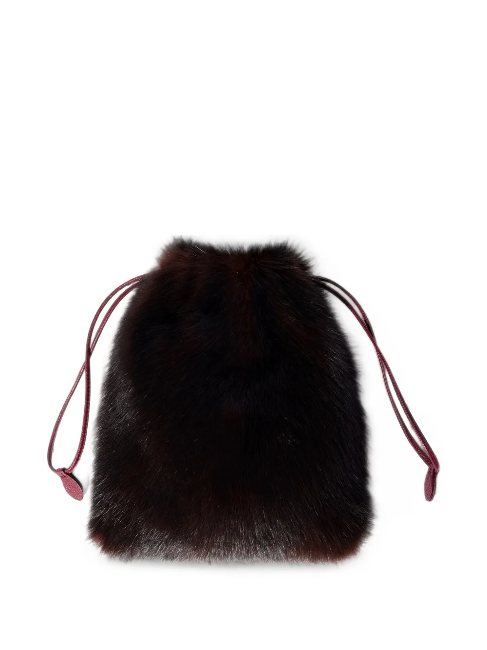 Miu Miu shearing pouch bag - Marrone