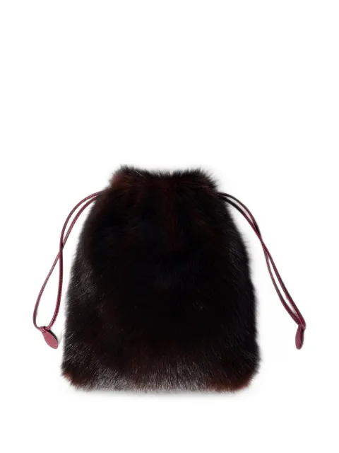 Miu Miu bolso de piel de oveja esquilada