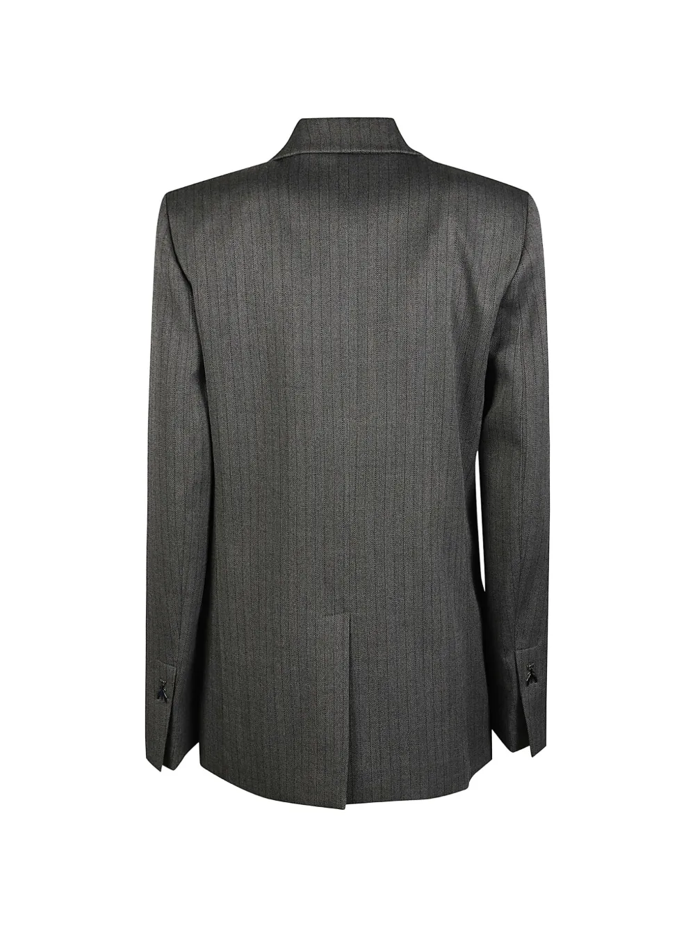 Patrizia Pepe Blazer met dubbele rij knopen Grijs