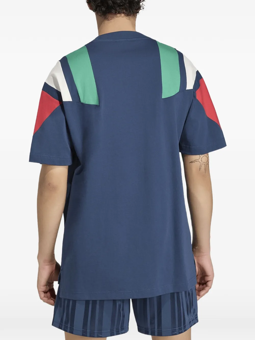 adidas Italy T-shirt Blauw