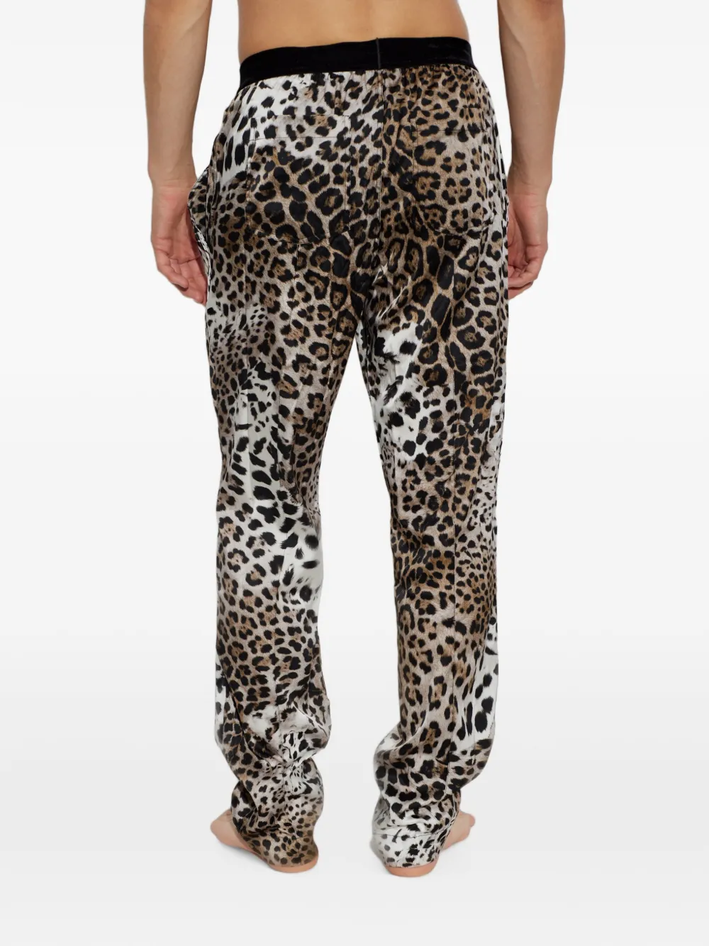 TOM FORD Zijden broek Beige