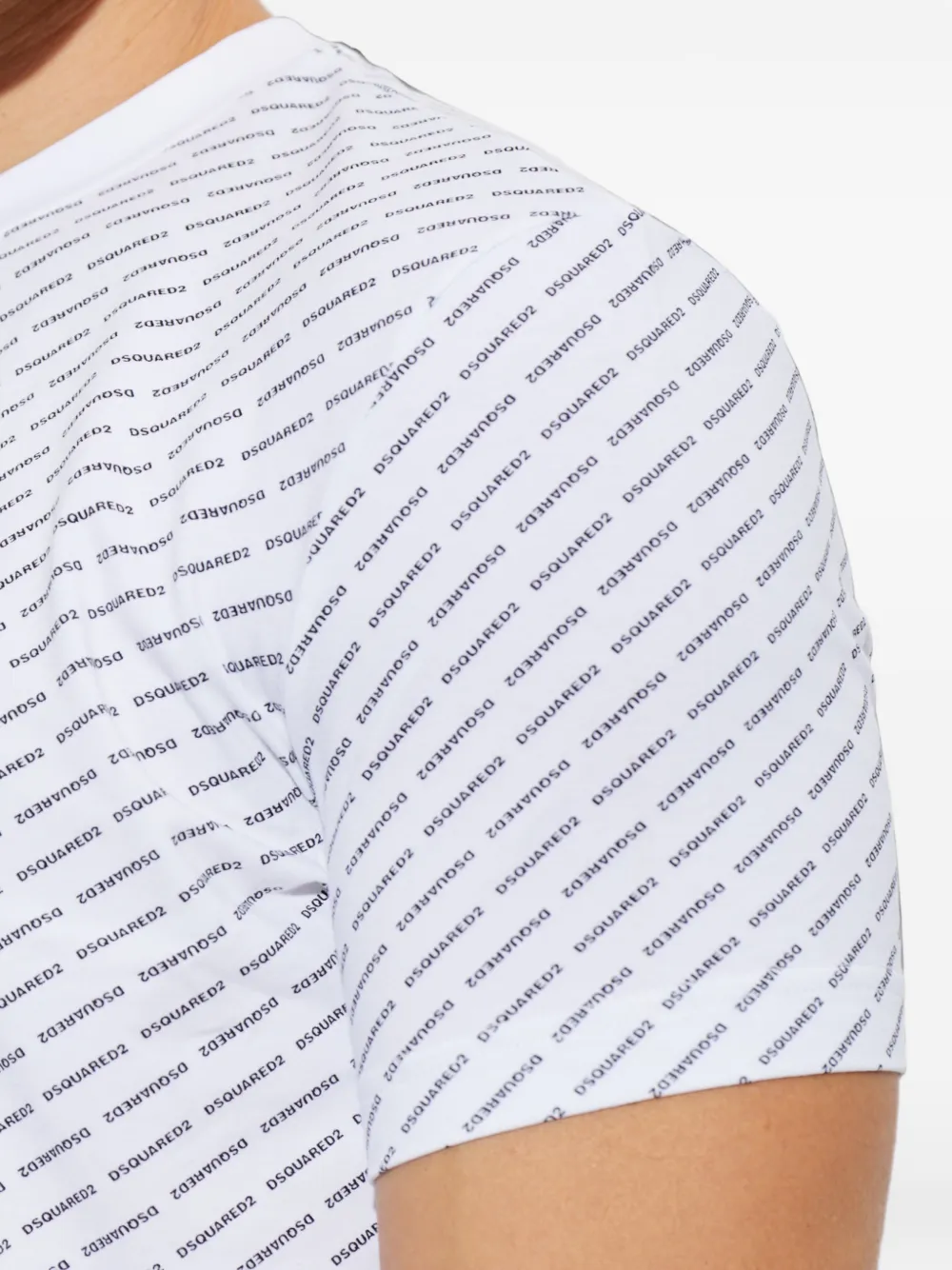 DSQUARED2 T-shirt en boxershorts set Wit
