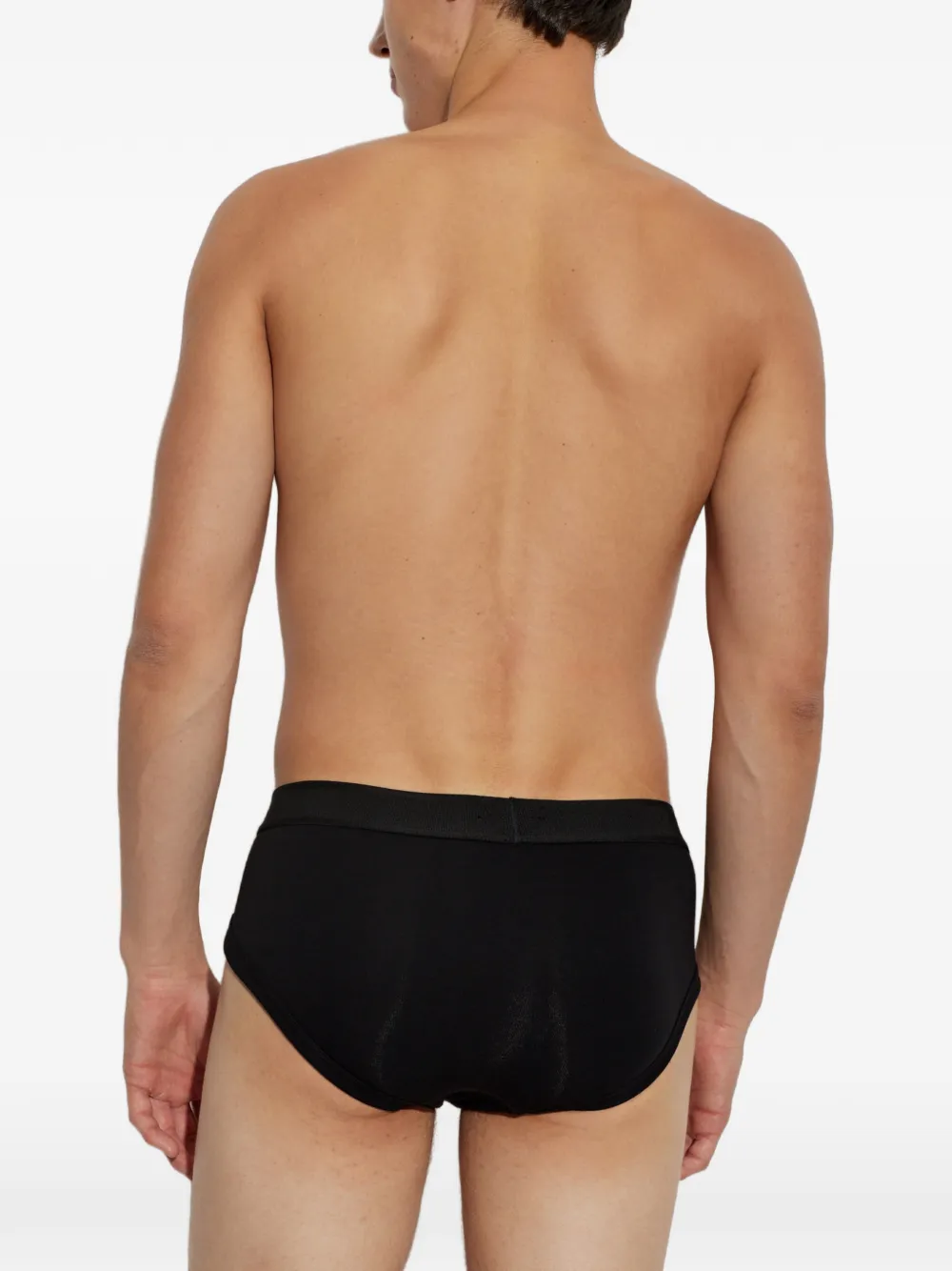 TOM FORD logo-waistband briefs Zwart