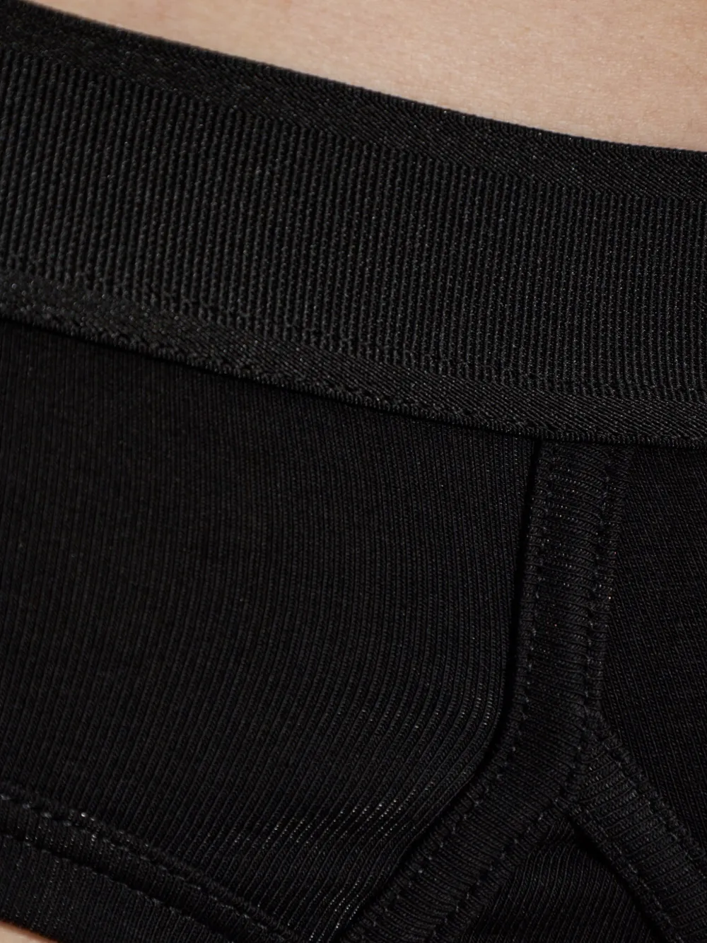 TOM FORD logo-waistband briefs Zwart