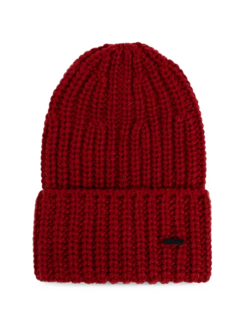 DSQUARED2 wool beanie with patch