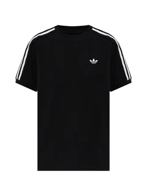 adidas lace-trim embroidered-logo T-shirt