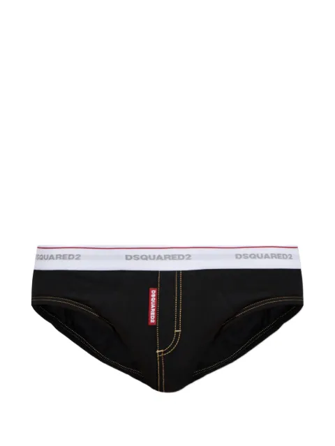 DSQUARED2 calzoncillos de algodón con logo