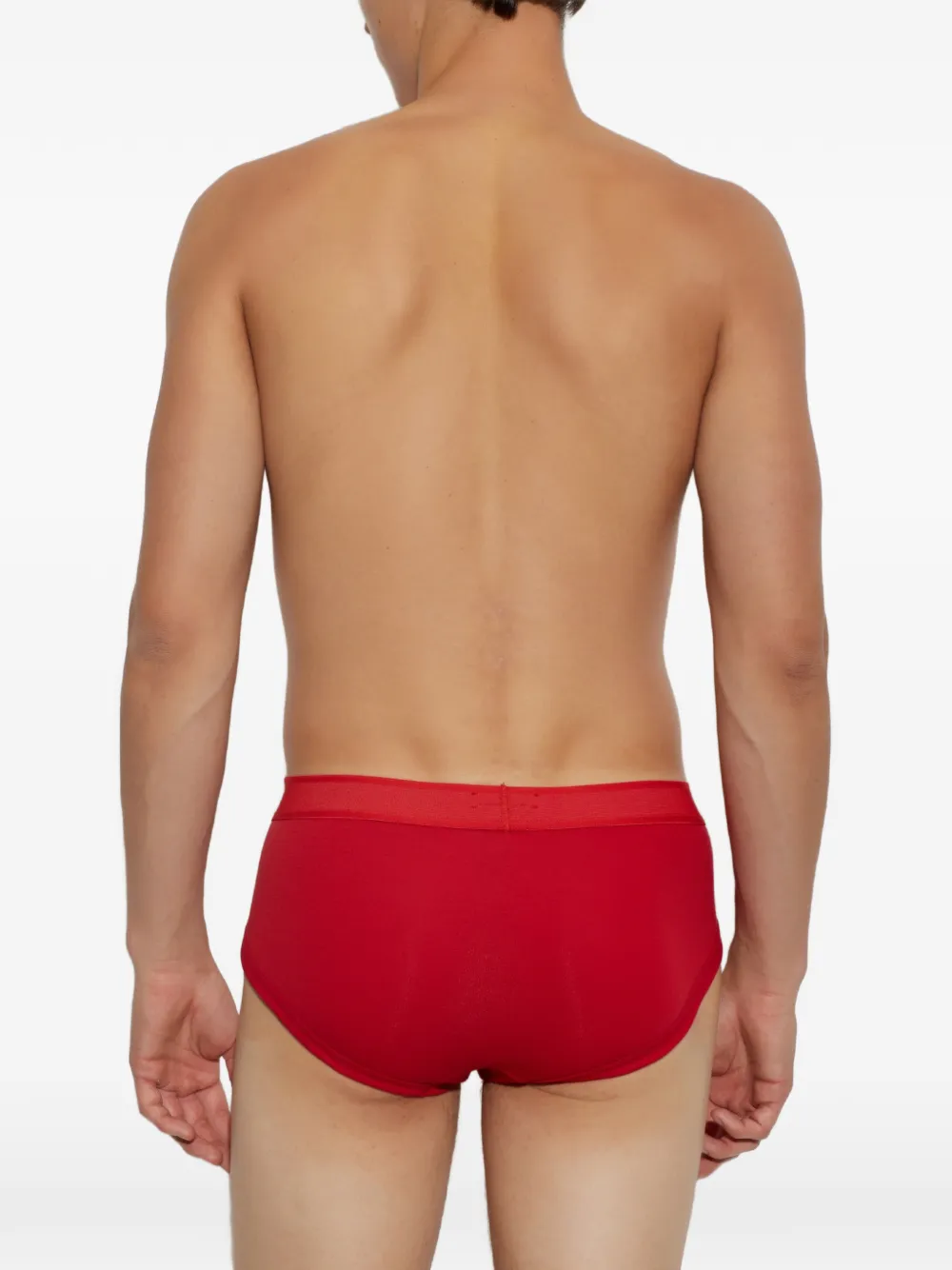 TOM FORD Slip met logoband Rood