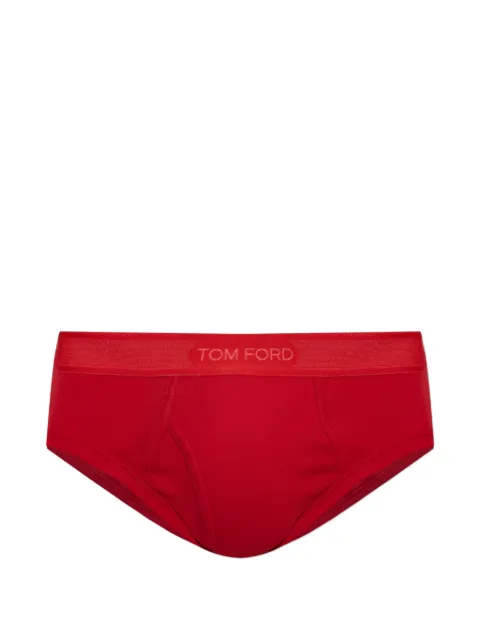 TOM FORD logo-waistband briefs