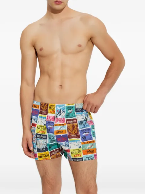 DSQUARED2 ski-pass boxer
