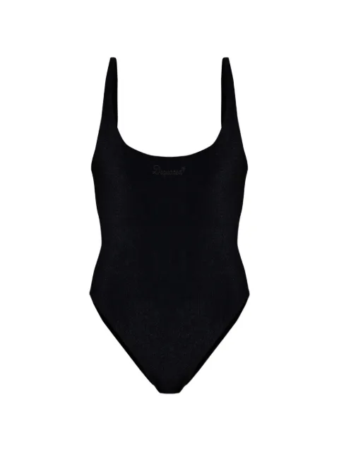 DSQUARED2 logo-embroidered swimsuit