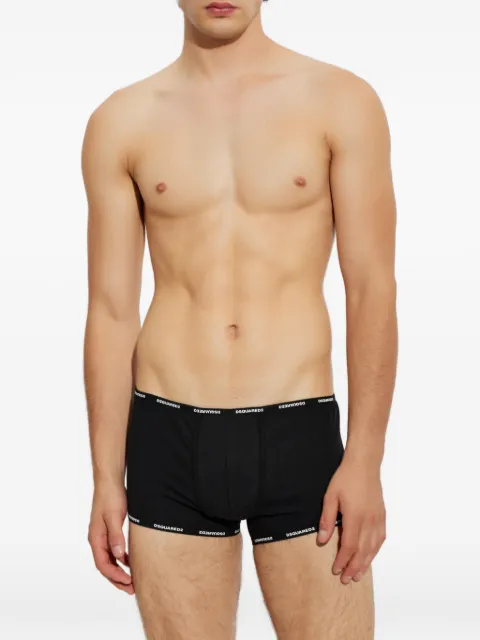 DSQUARED2 bóxeres con ribete y logo