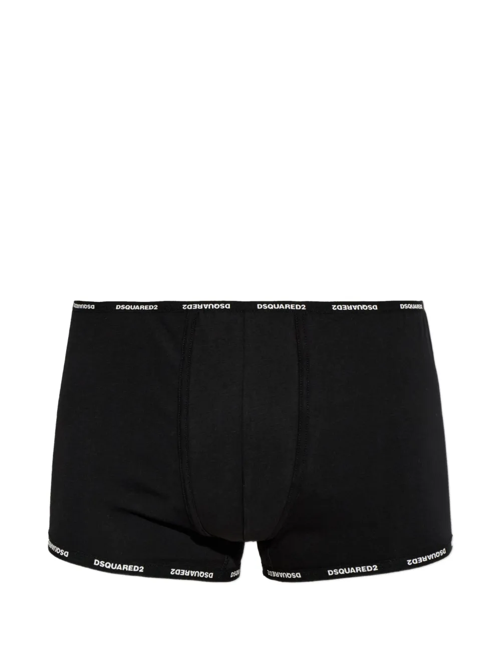 DSQUARED2 Boxershorts met logo afwerking Zwart