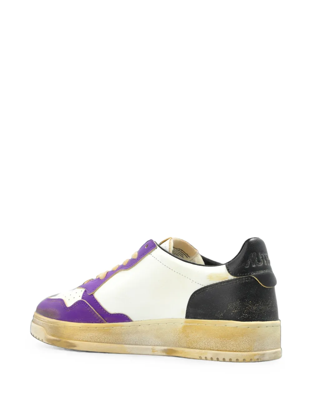 Autry Medalist Super Vintage leather sneakers Wit
