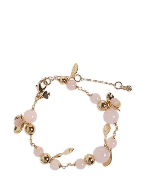 Kate Spade Gilded Garden bead-embellished charm bracelet