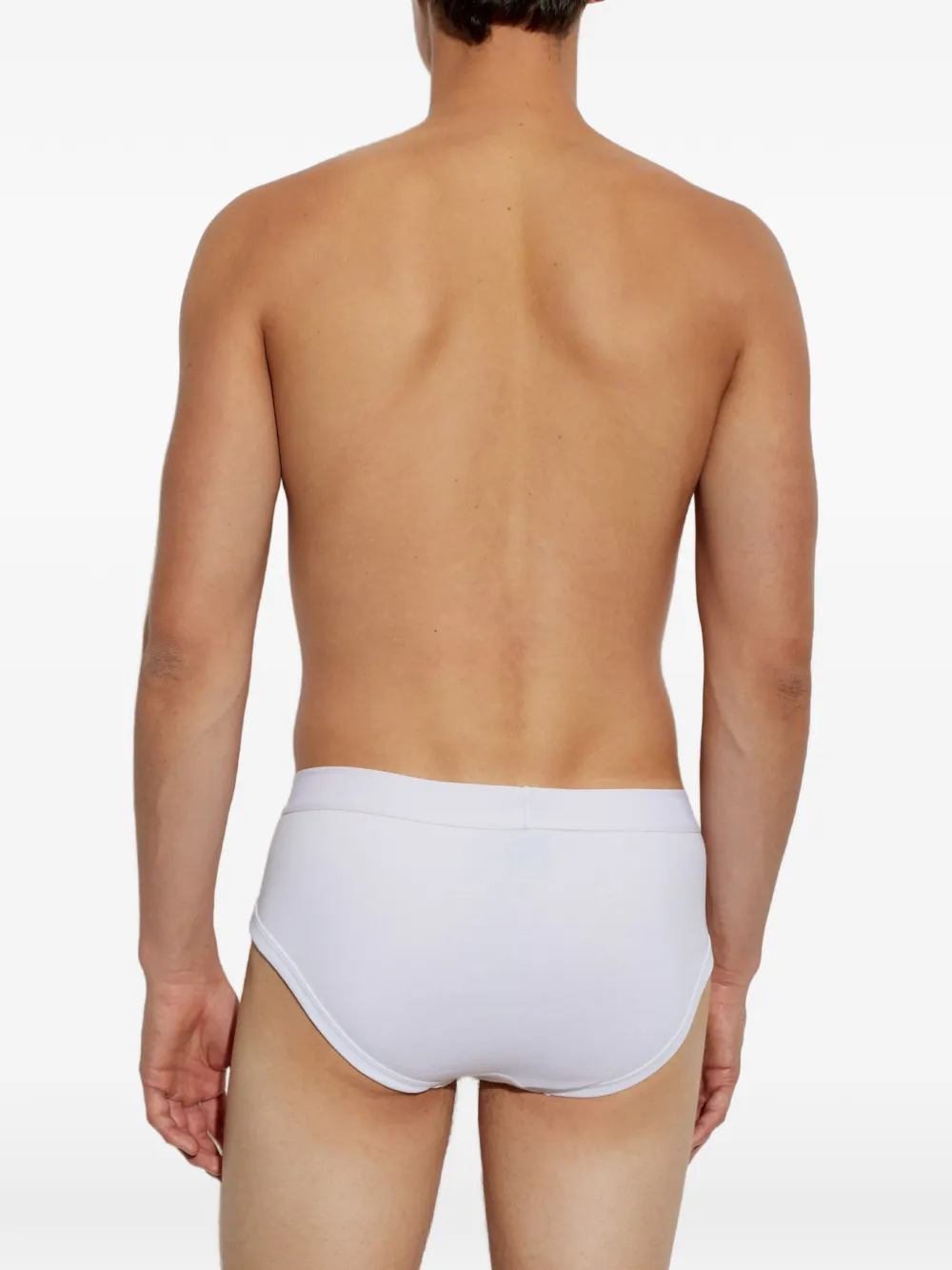 TOM FORD Slip met logoband Wit