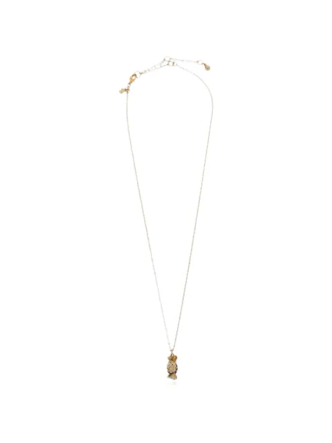 Kate Spade crystal-embellished candy-pendant necklace
