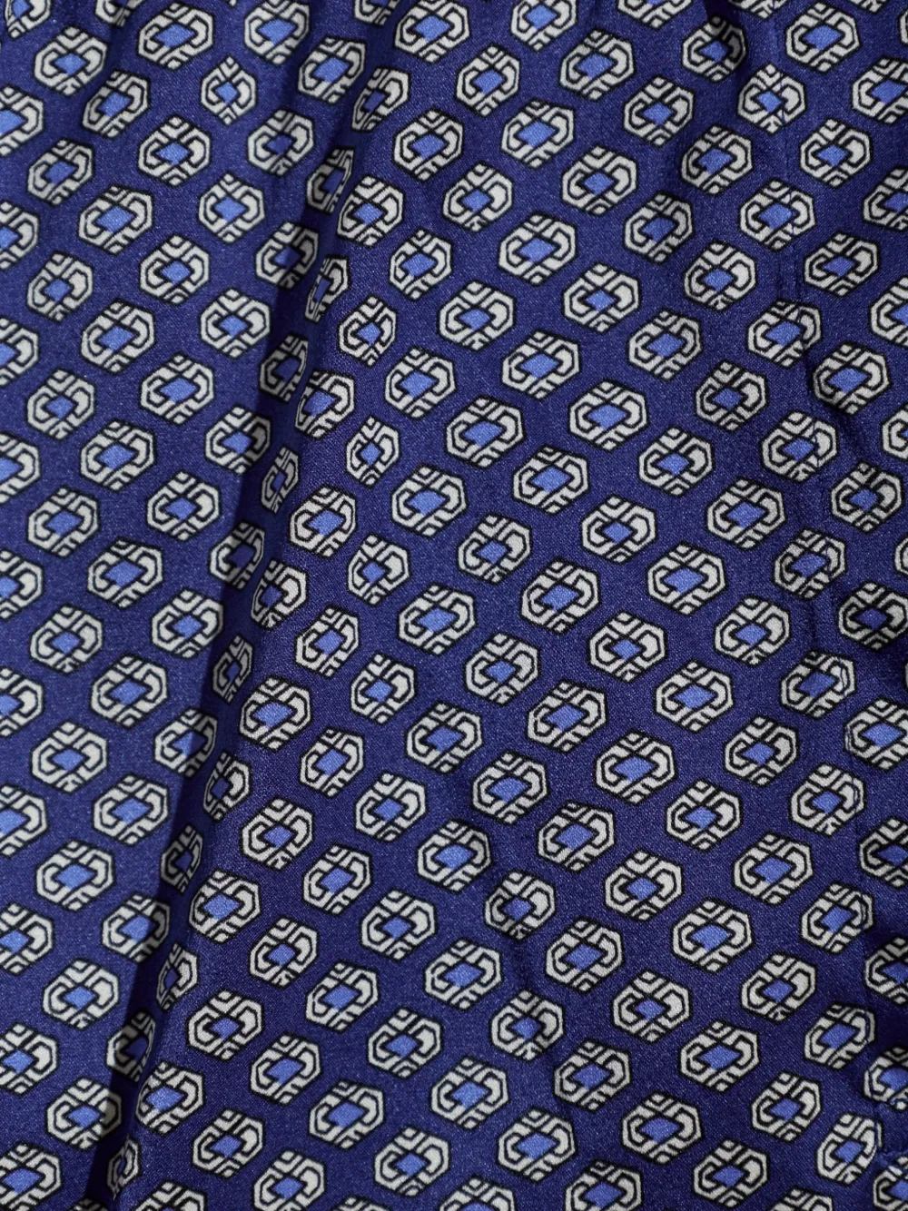 TOM FORD Boxershorts met geometrische print Blauw