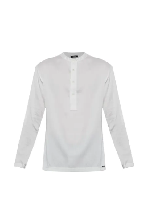 TOM FORD button-placket long-sleeve top