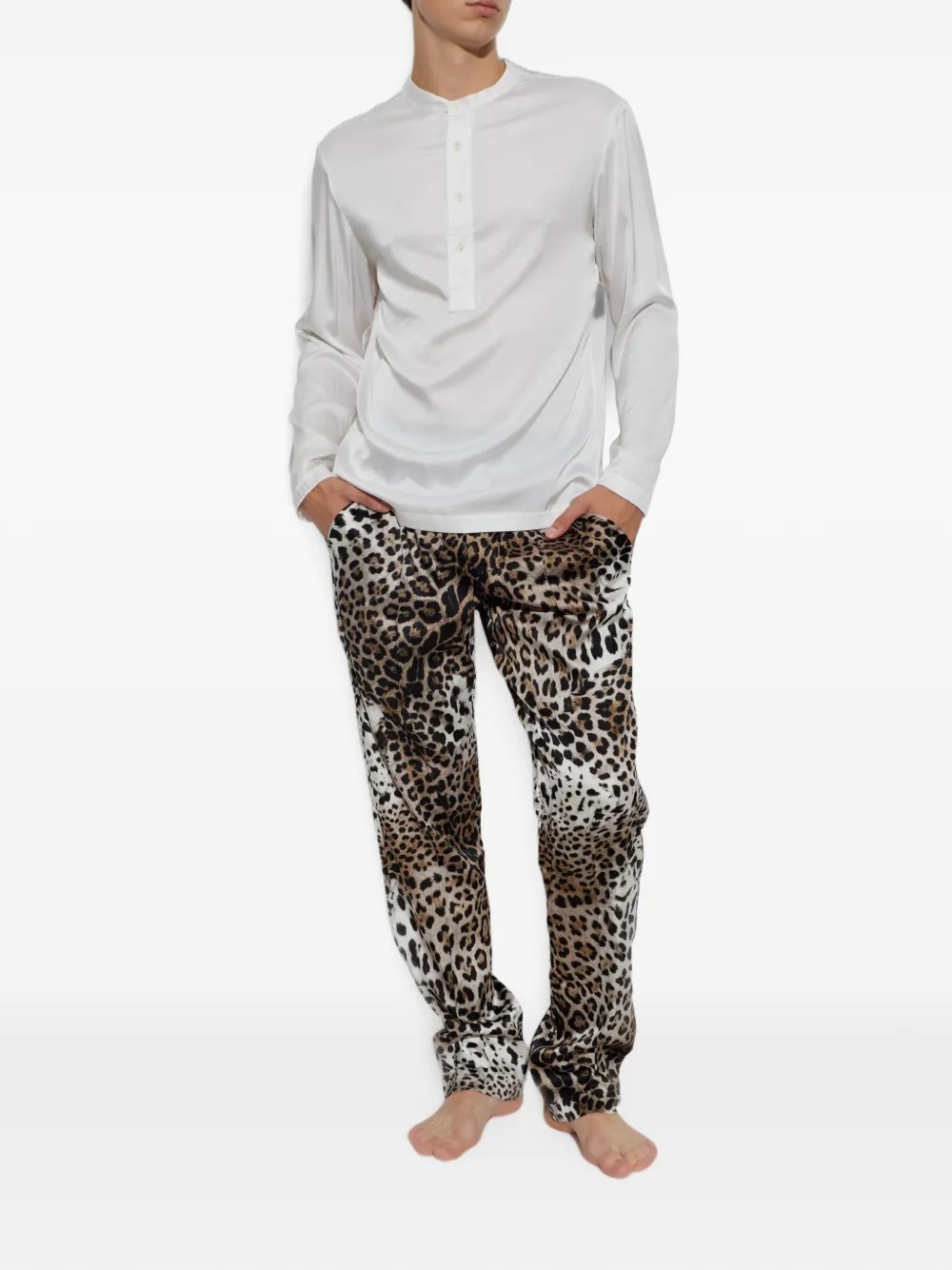 TOM FORD overhemd met knopen Wit