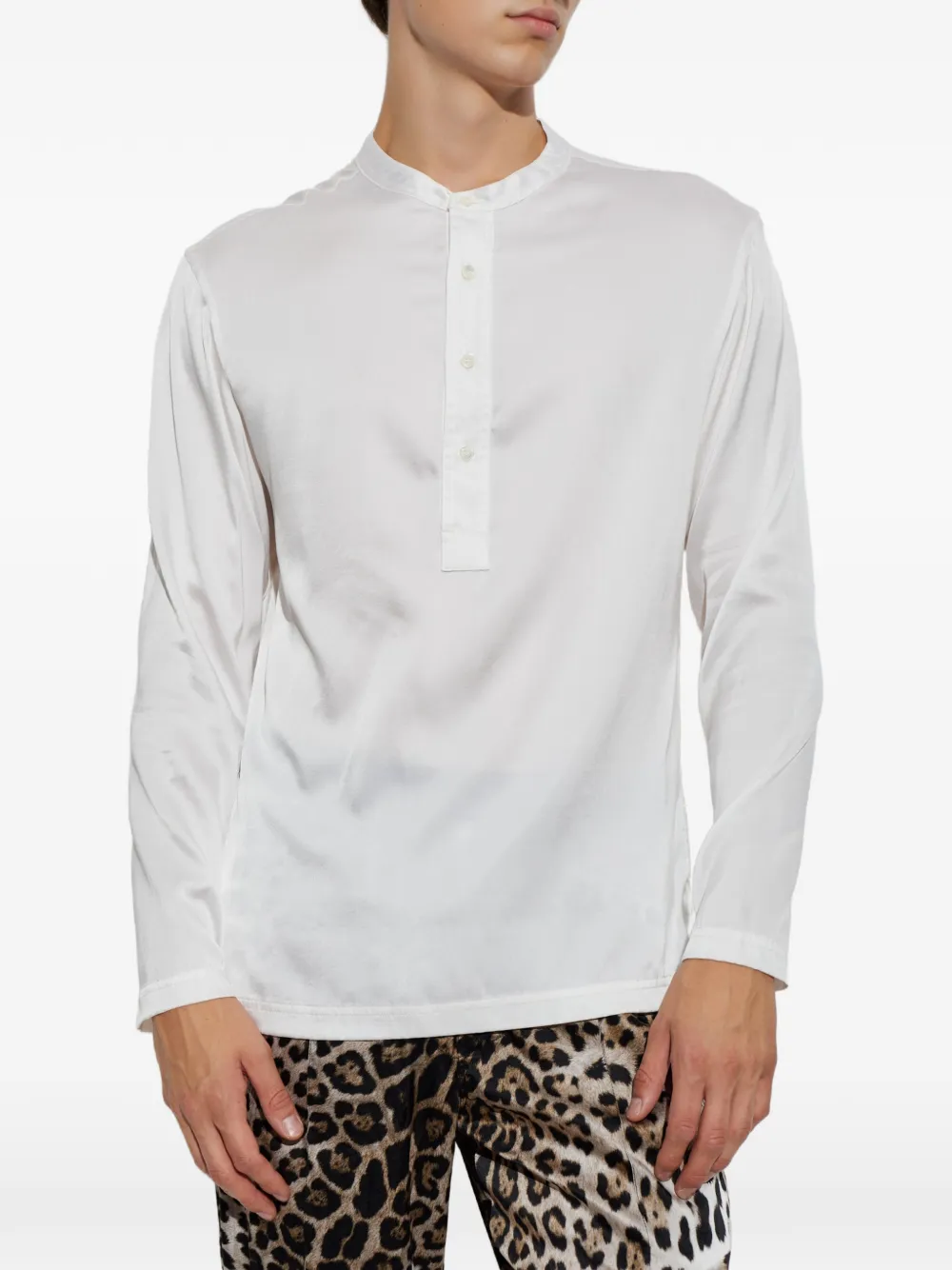 TOM FORD overhemd met knopen Wit