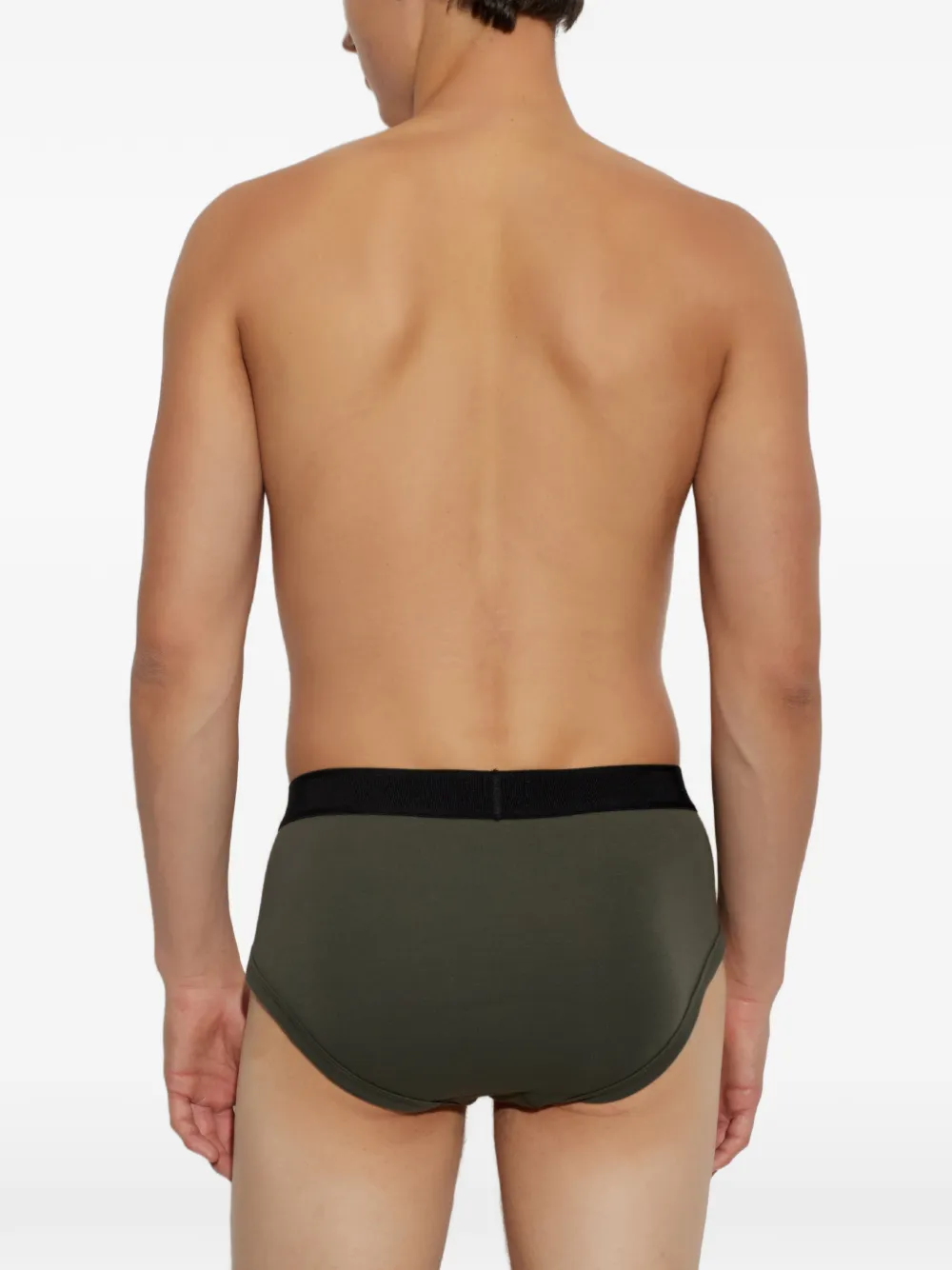 TOM FORD logo-waistband briefs (set of two) Zwart