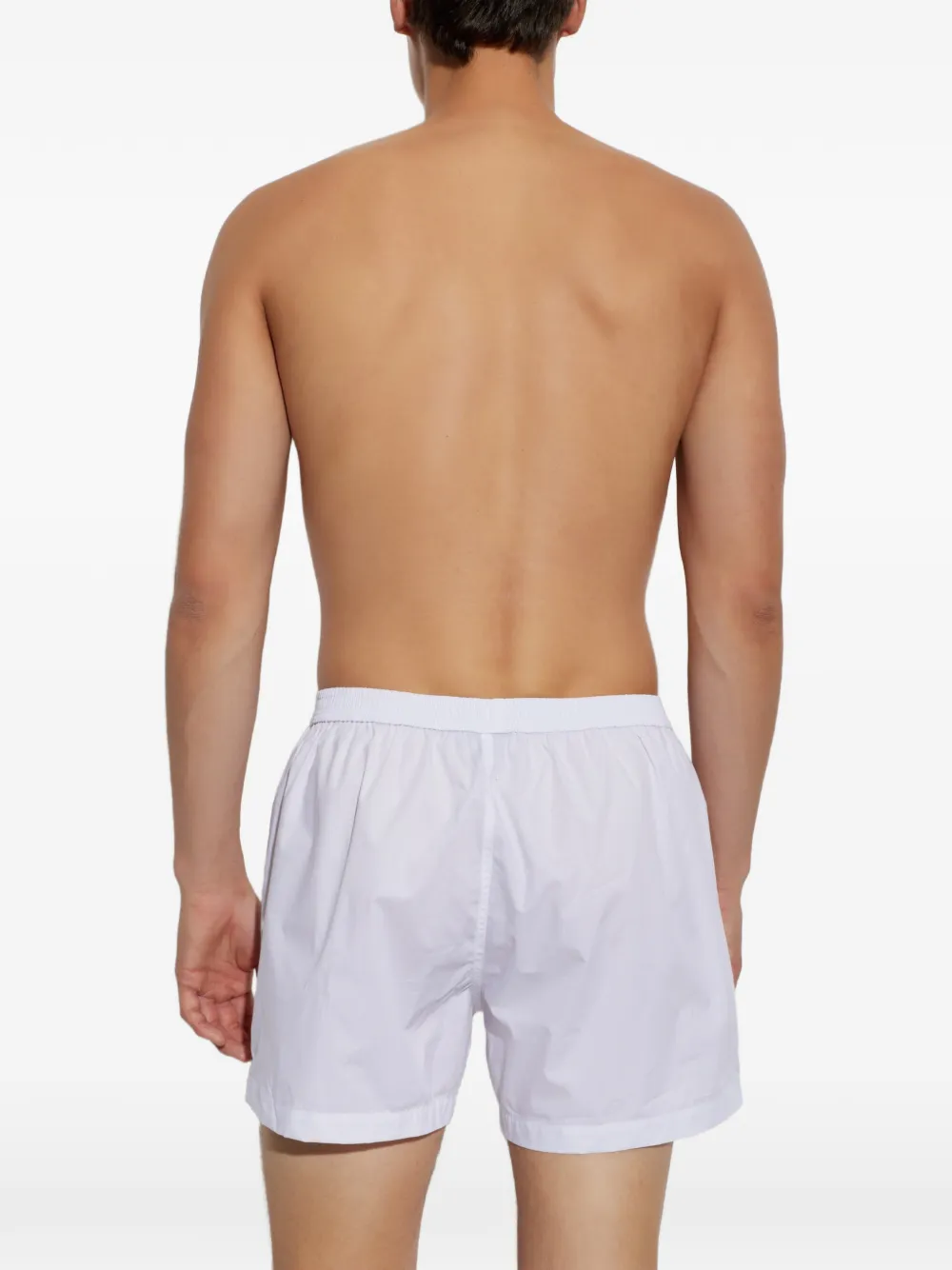 TOM FORD elasticated-waistband cotton boxers Wit