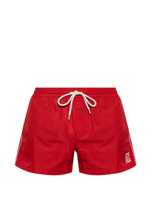 Balmain PB-embroidered swim shorts