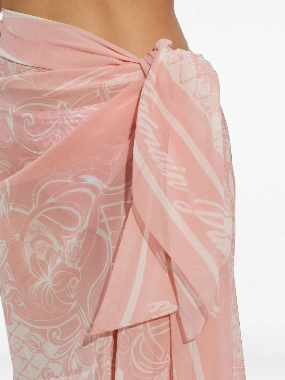 Balmain Tuniek met bloemenprint Roze