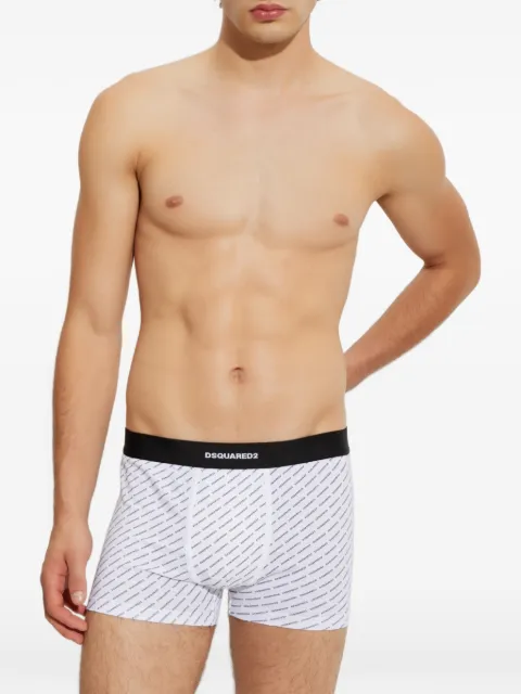 DSQUARED2 monogram-print boxers