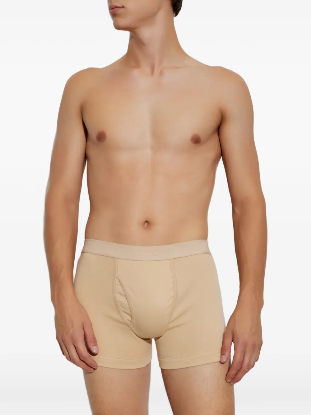 TOM FORD Boxershorts met logoband Beige