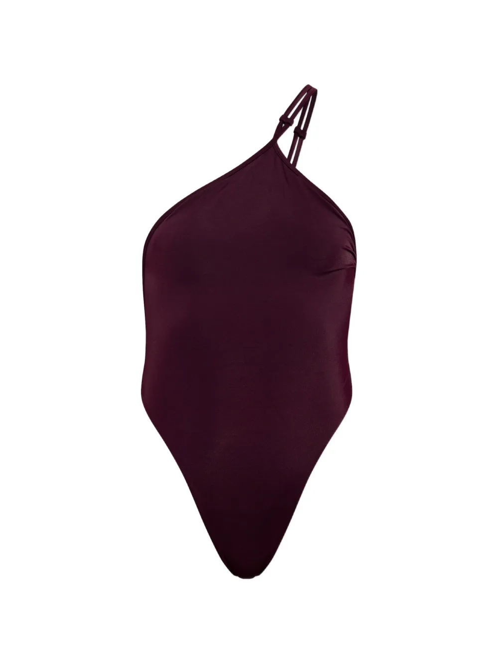 DSQUARED2 one-shoulder cut-out swimsuit - Viola